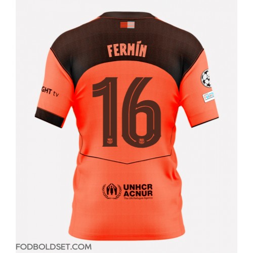 Barcelona Fermin Lopez #16 Tredjetrøje 2025-26 Kortærmet